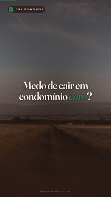 Criativo de campanha da Líder Incorporadora