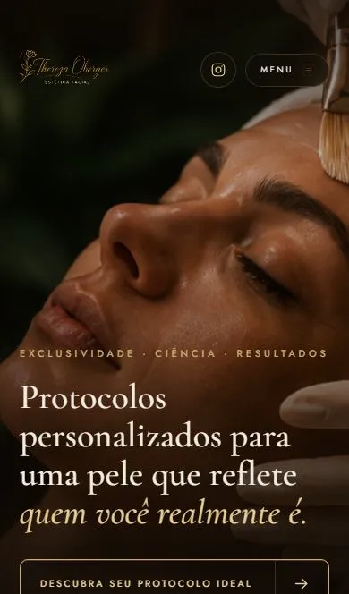 Site da Clínica Thereza Oberger no ar